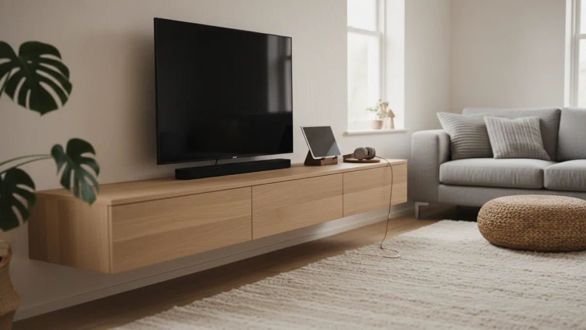 Meuble télé : comment choisir le modèle idéal pour son salon