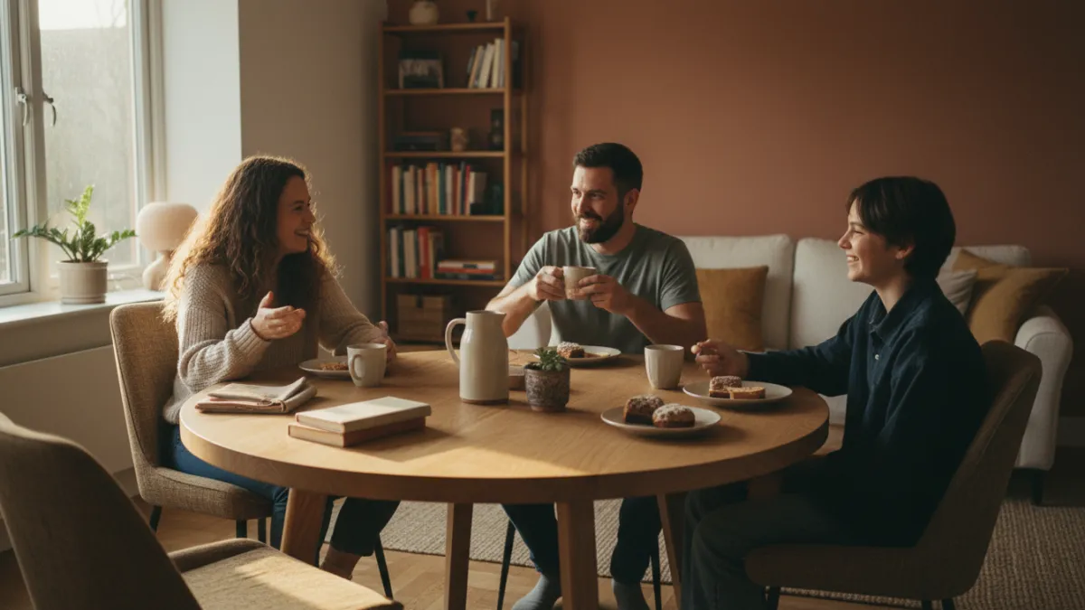 Pourquoi la table ronde de salon est la forme la plus plébiscitée